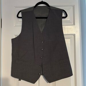 Men’s Gray Suit Vest